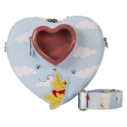 Loungefly - Disney Winnie the Pooh & Friends Borsa a Tracolla Cuore Floating Balloons - WDTB2933